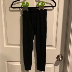 Black leggings for children